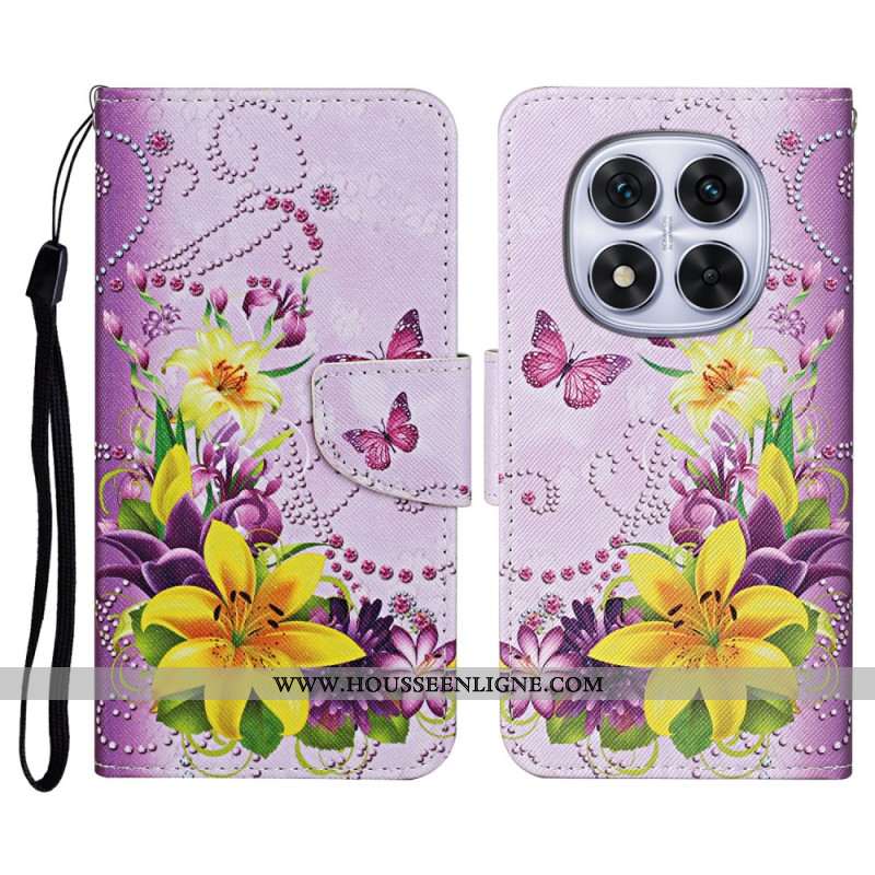 Housse Xiaomi Redmi Note 14 Pro Plus 5G / 14 Pro 5G / Poco X7 Fleurs Jaunes