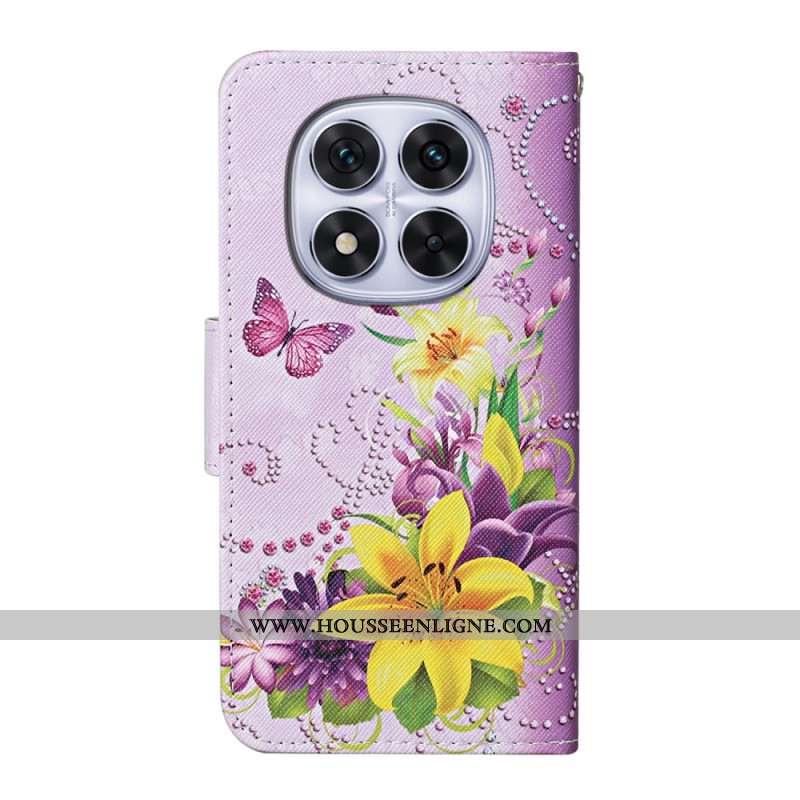 Housse Xiaomi Redmi Note 14 Pro Plus 5G / 14 Pro 5G / Poco X7 Fleurs Jaunes