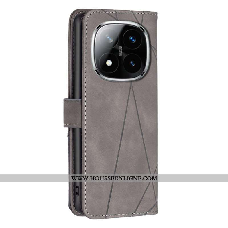 Housse Xiaomi Redmi Note 14 Pro Plus 5G / 14 Pro 5G / Poco X7 Géométrique BINFEN COLOR