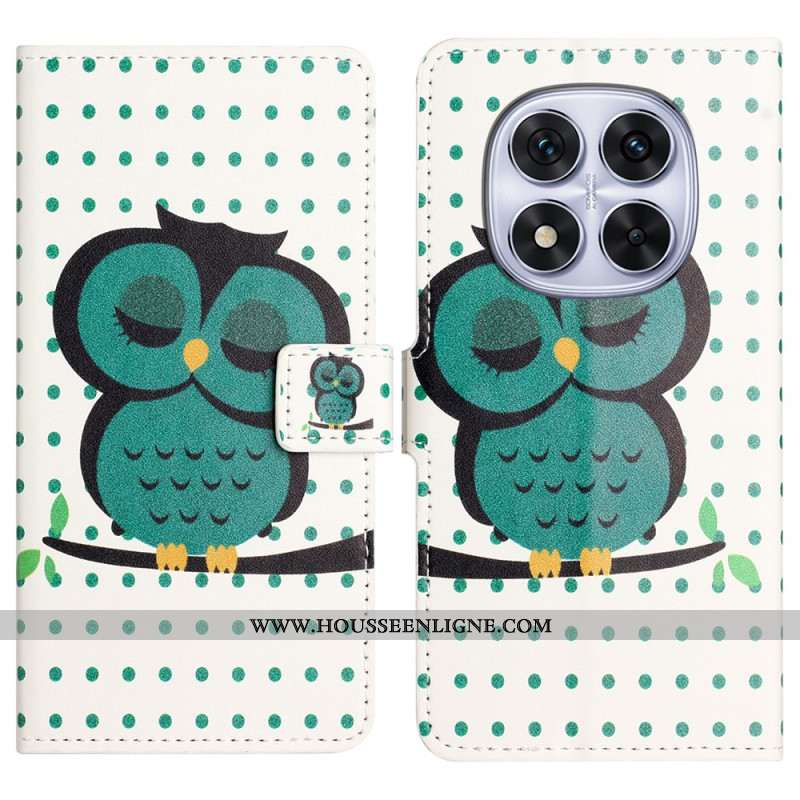 Housse Xiaomi Redmi Note 14 Pro Plus 5G / 14 Pro 5G / Poco X7 Hibou Endormi