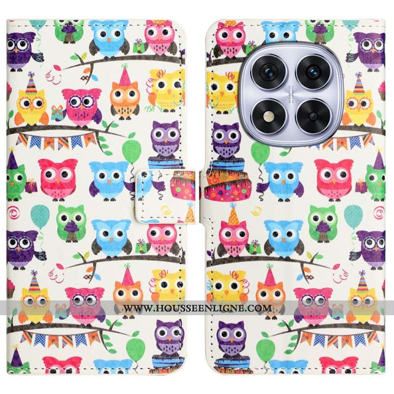 Housse Xiaomi Redmi Note 14 Pro Plus 5G / 14 Pro 5G / Poco X7 Hiboux