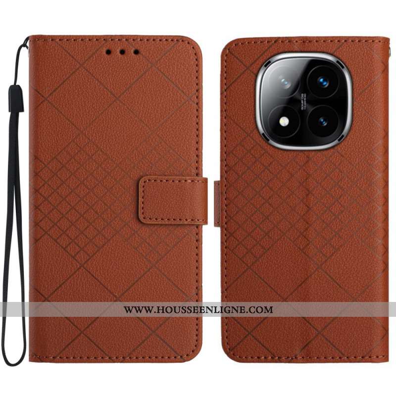 Housse Xiaomi Redmi Note 14 Pro Plus 5G / 14 Pro 5G / Poco X7 Losanges