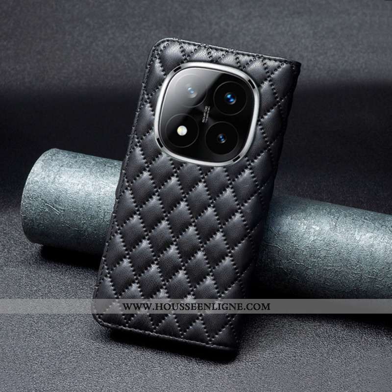 Housse Xiaomi Redmi Note 14 Pro Plus 5G / 14 Pro 5G / Poco X7 Matelassée Classique