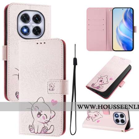 Housse Xiaomi Redmi Note 14 Pro Plus 5G / 14 Pro 5G / Poco X7 Motif Chat mignon