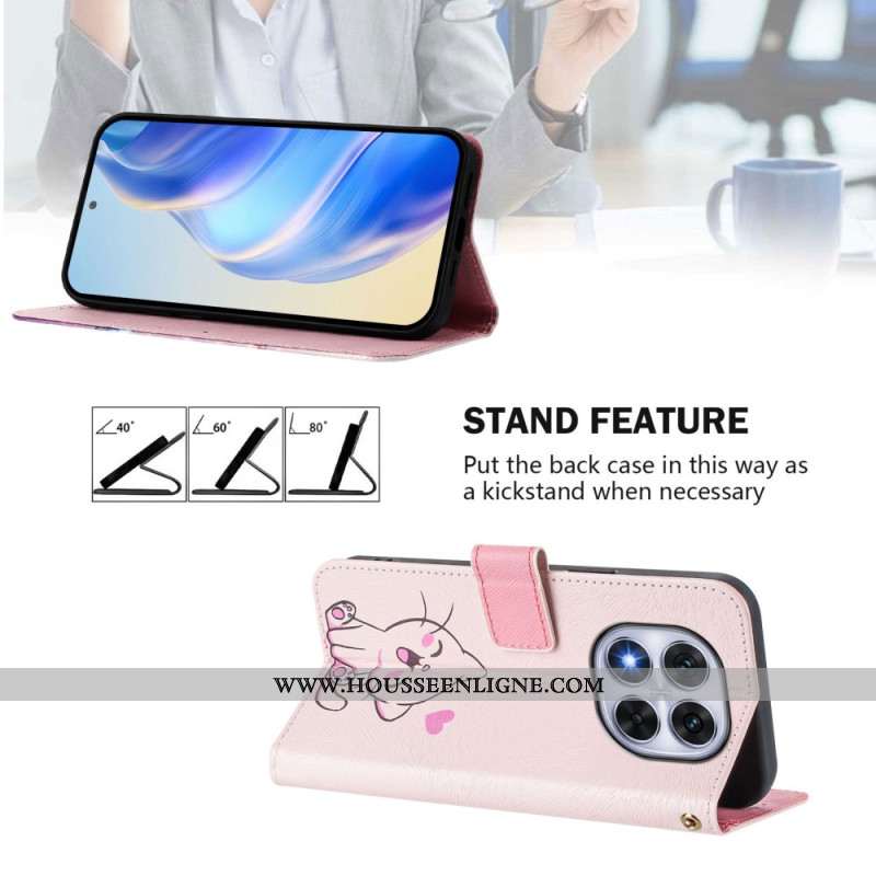 Housse Xiaomi Redmi Note 14 Pro Plus 5G / 14 Pro 5G / Poco X7 Motif Chat mignon