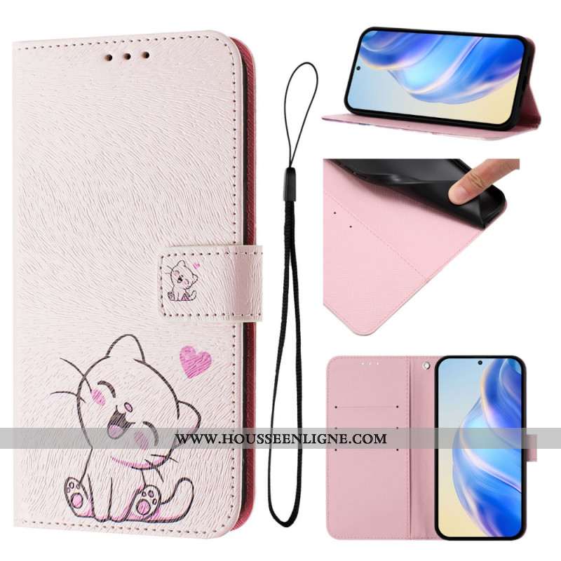 Housse Xiaomi Redmi Note 14 Pro Plus 5G / 14 Pro 5G / Poco X7 Motif Chat mignon