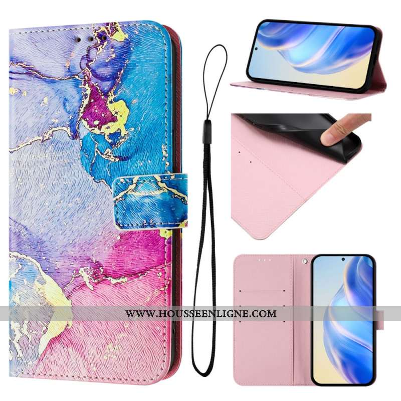 Housse Xiaomi Redmi Note 14 Pro Plus 5G / 14 Pro 5G / Poco X7 Motif Marbre Multicolore