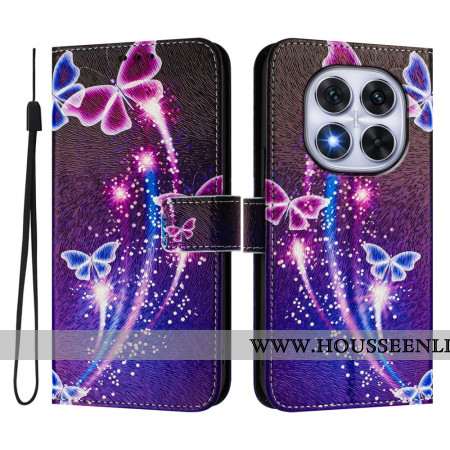 Housse Xiaomi Redmi Note 14 Pro Plus 5G / 14 Pro 5G / Poco X7 Motif Papillons Festifs