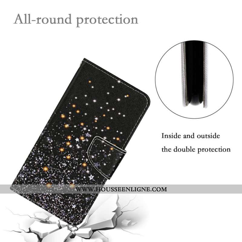 Housse Xiaomi Redmi Note 14 Pro Plus 5G / 14 Pro 5G / Poco X7 Pentagramme Noir