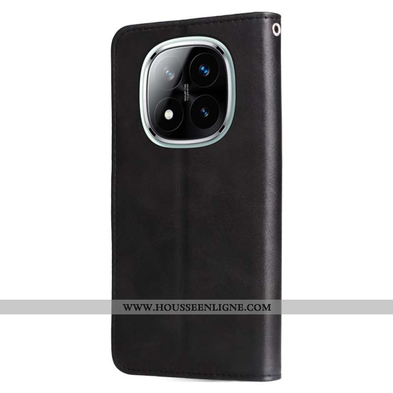 Housse Xiaomi Redmi Note 14 Pro Plus 5G / 14 Pro 5G / Poco X7 Poche Zippée