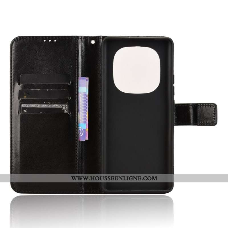 Housse Xiaomi Redmi Note 14 Pro Plus 5G / 14 Pro 5G / Poco X7 Simili Cuir Flashy