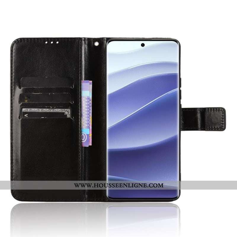 Housse Xiaomi Redmi Note 14 Pro Plus 5G / 14 Pro 5G / Poco X7 Simili Cuir Flashy