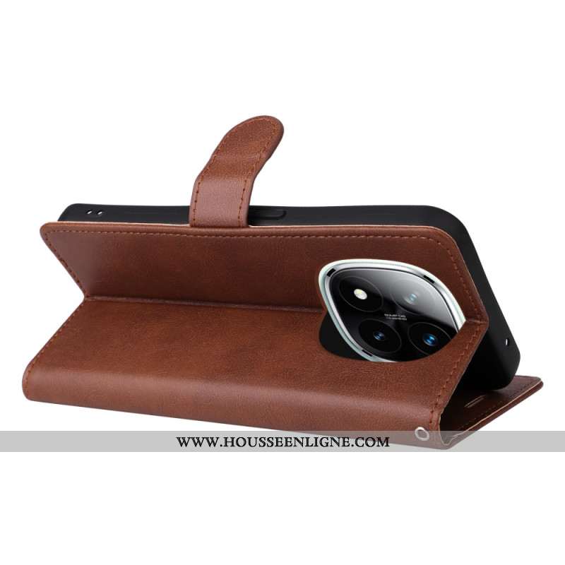Housse Xiaomi Redmi Note 14 Pro Plus 5G / 14 Pro 5G / Poco X7 Simili Cuir Uni