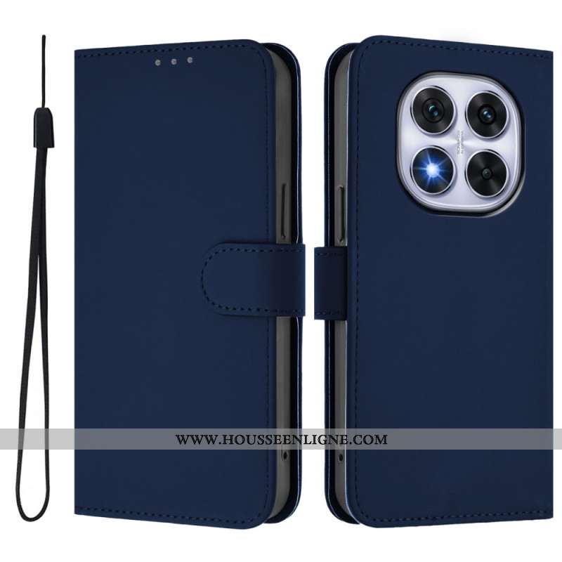 Housse Xiaomi Redmi Note 14 Pro Plus 5G / 14 Pro 5G / Poco X7 Style Cuir Uni