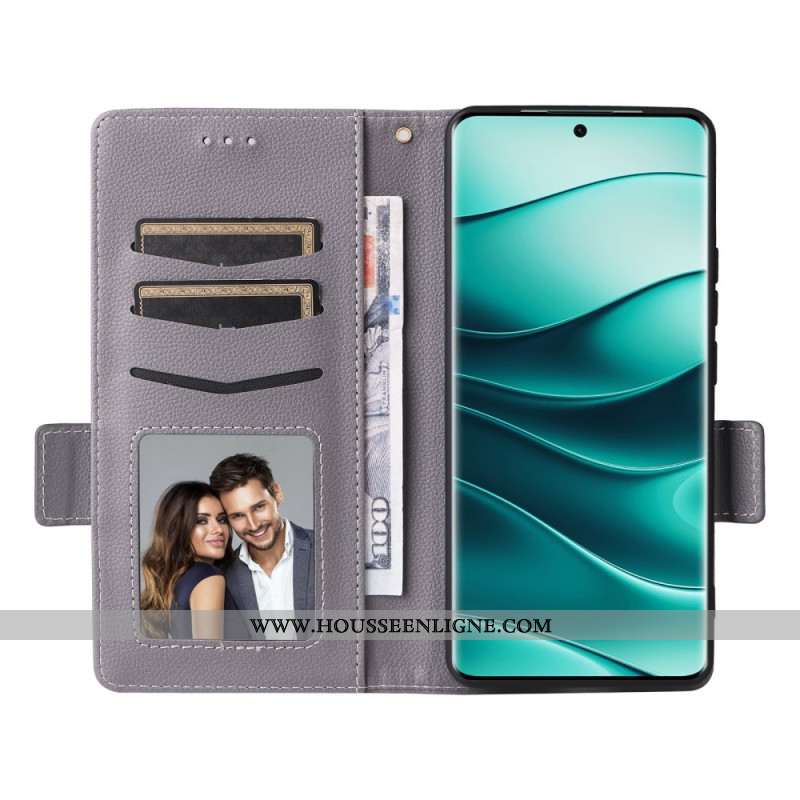 Housse Xiaomi Redmi Note 14 Pro Plus 5G / 14 Pro 5G / Poco X7 Surface Texturée à Lanière