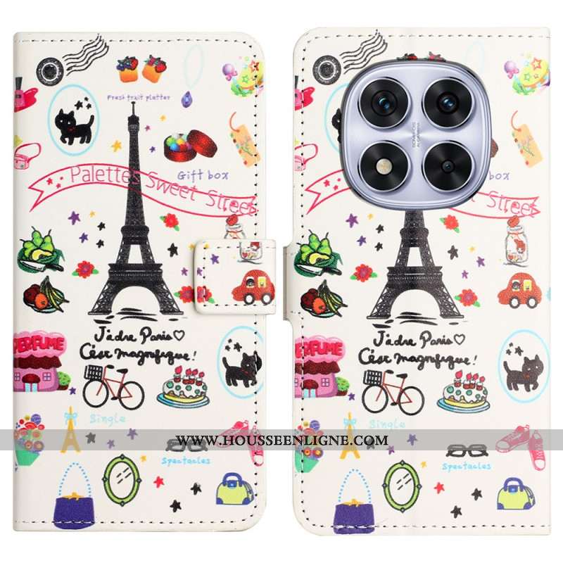Housse Xiaomi Redmi Note 14 Pro Plus 5G / 14 Pro 5G / Poco X7 Tour Eiffel