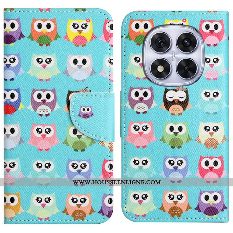 Housse Xiaomi Redmi Note 14 Pro Plus 5G / 14 Pro 5G / Poco X7 Tribu de Hiboux