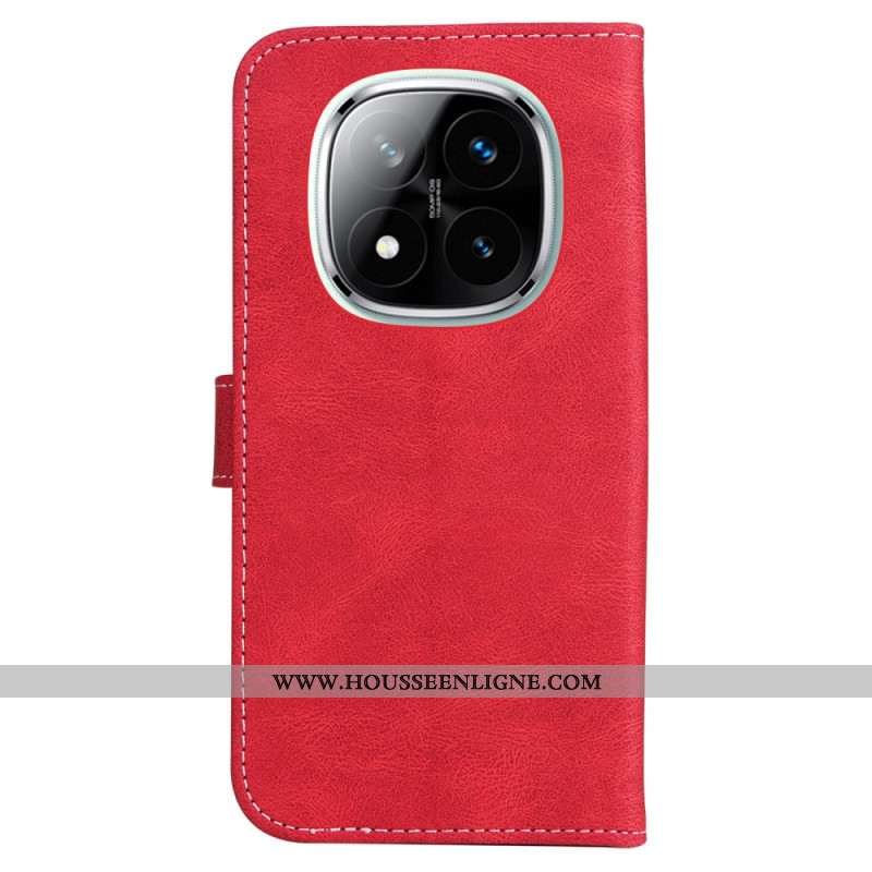 Housse Xiaomi Redmi Note 14 Pro Plus 5G / 14 Pro 5G / Poco X7 Tricolore à Lanière