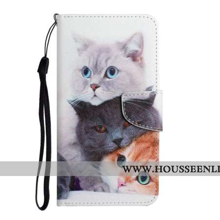 Housse Xiaomi Redmi Note 14 Pro Plus 5G / 14 Pro 5G / Poco X7 Trois Chats