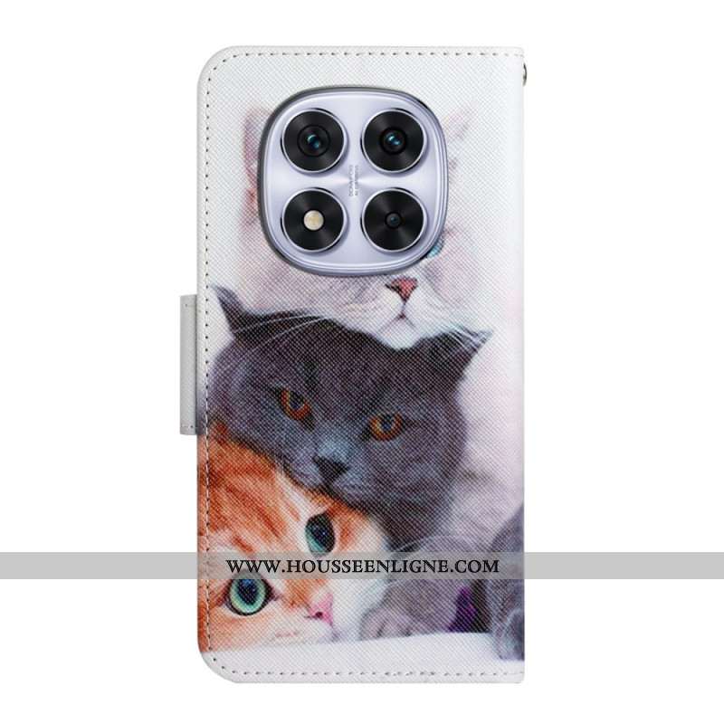 Housse Xiaomi Redmi Note 14 Pro Plus 5G / 14 Pro 5G / Poco X7 Trois Chats