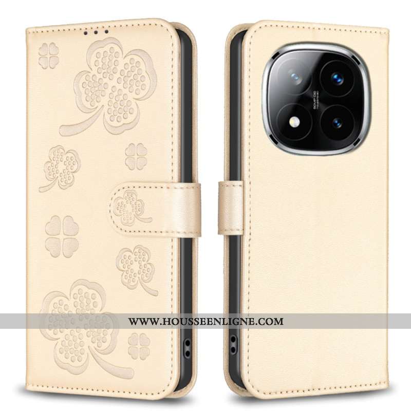 Housse Xiaomi Redmi Note 14 Pro Plus 5G / 14 Pro 5G / Poco X7 Trèfles