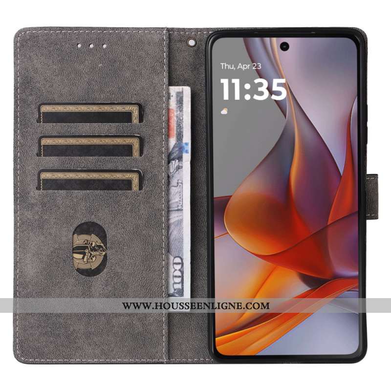 Housse Xiaomi Redmi Note 14 Pro Plus 5G / 14 Pro 5G / Poco X7 Variation Daim à Lanière