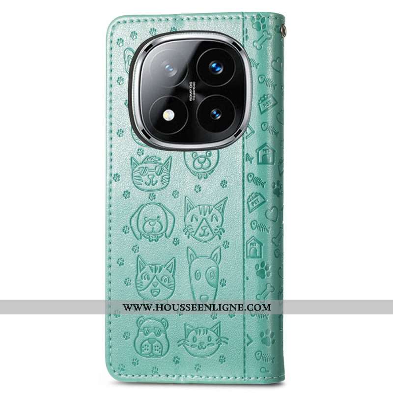Housse Xiaomi Redmi Note 14 Pro Plus 5G Animaux Animés