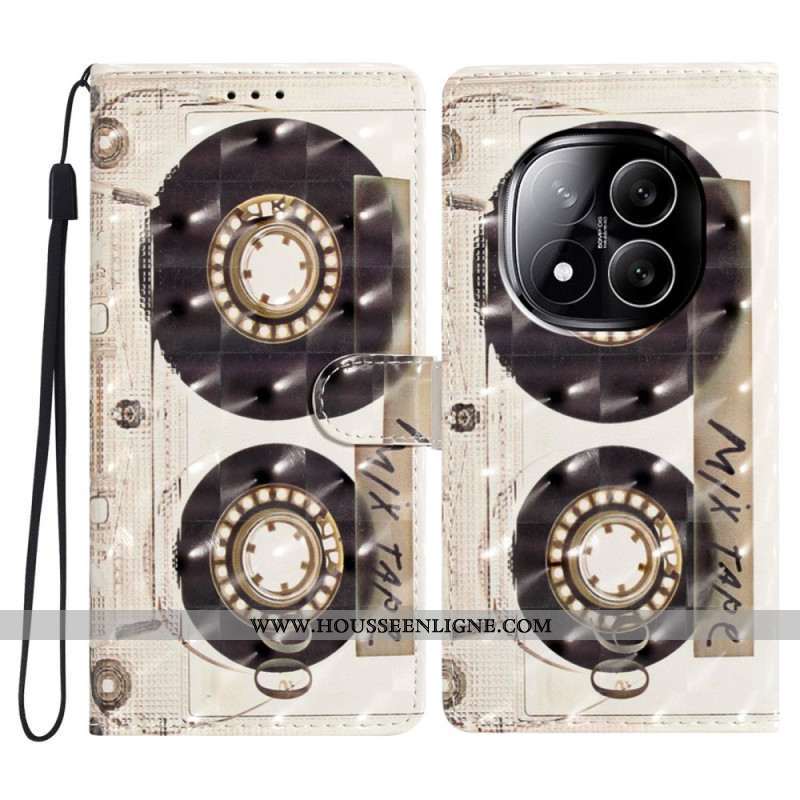 Housse Xiaomi Redmi Note 14 Pro Plus 5G Cassette 3D