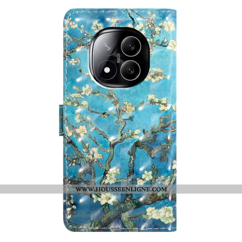 Housse Xiaomi Redmi Note 14 Pro Plus 5G Motif Floral 3D