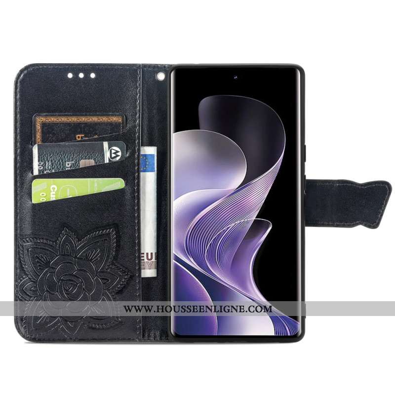 Housse Xiaomi Redmi Note 14 Pro Plus 5G Papillon Baroque