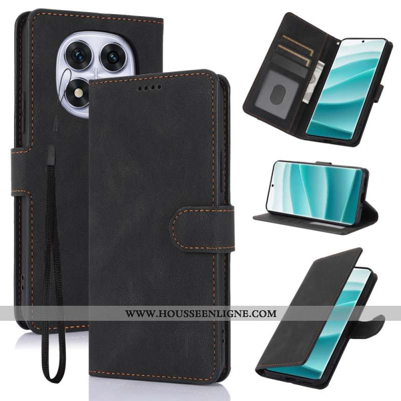 Housse Xiaomi Redmi Note 14 Pro Plus 5G avec Portefeuille et Support