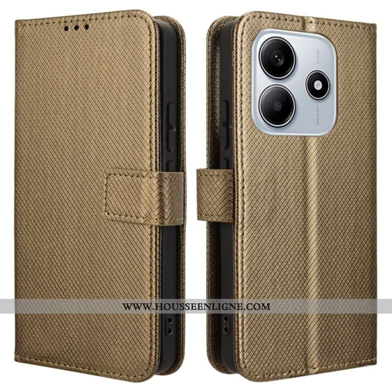 Housse Xiaomi Redmi Note 14 Texture Diamant