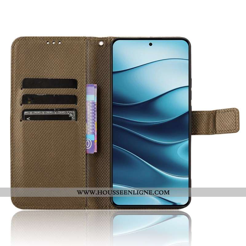 Housse Xiaomi Redmi Note 14 Texture Diamant