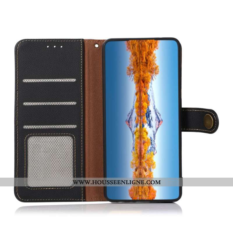 Housse Xiaomi Redmi Note 14S Cuir KHAZNEH