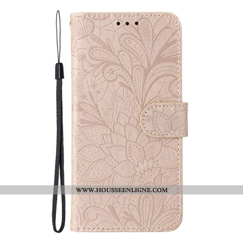 Housse Xiaomi Redmi Note 14S Dentelle Florale