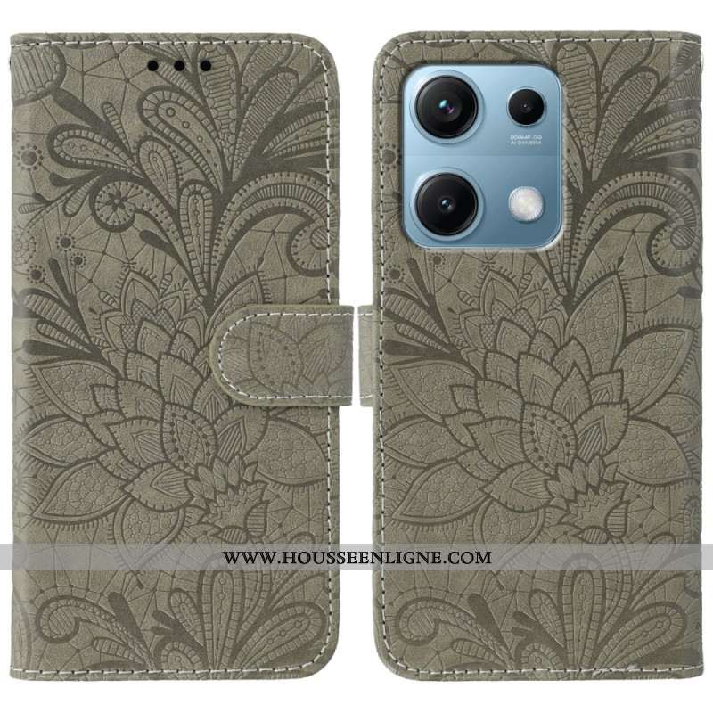 Housse Xiaomi Redmi Note 14S Dentelle Florale