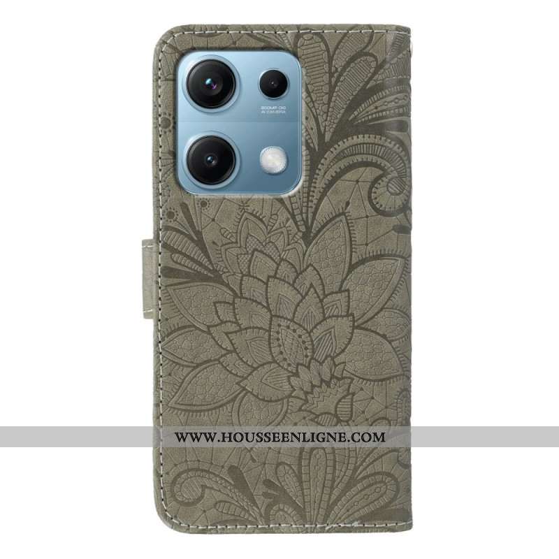 Housse Xiaomi Redmi Note 14S Dentelle Florale
