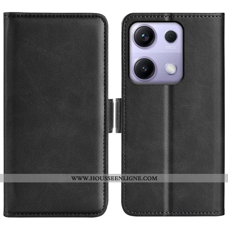 Housse Xiaomi Redmi Note 14S Double Fermoir Magnétique