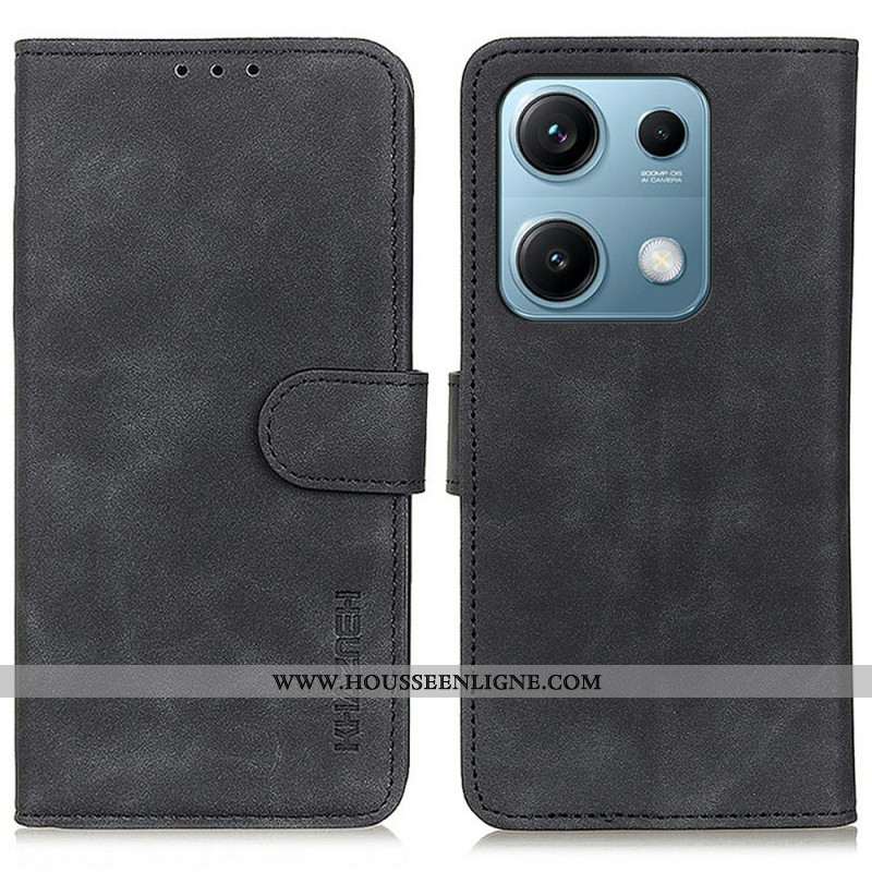 Housse Xiaomi Redmi Note 14S Effet Daim KHAZNEH