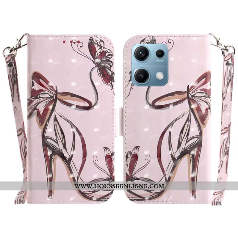 Housse Xiaomi Redmi Note 14S Escarpin à Lanière