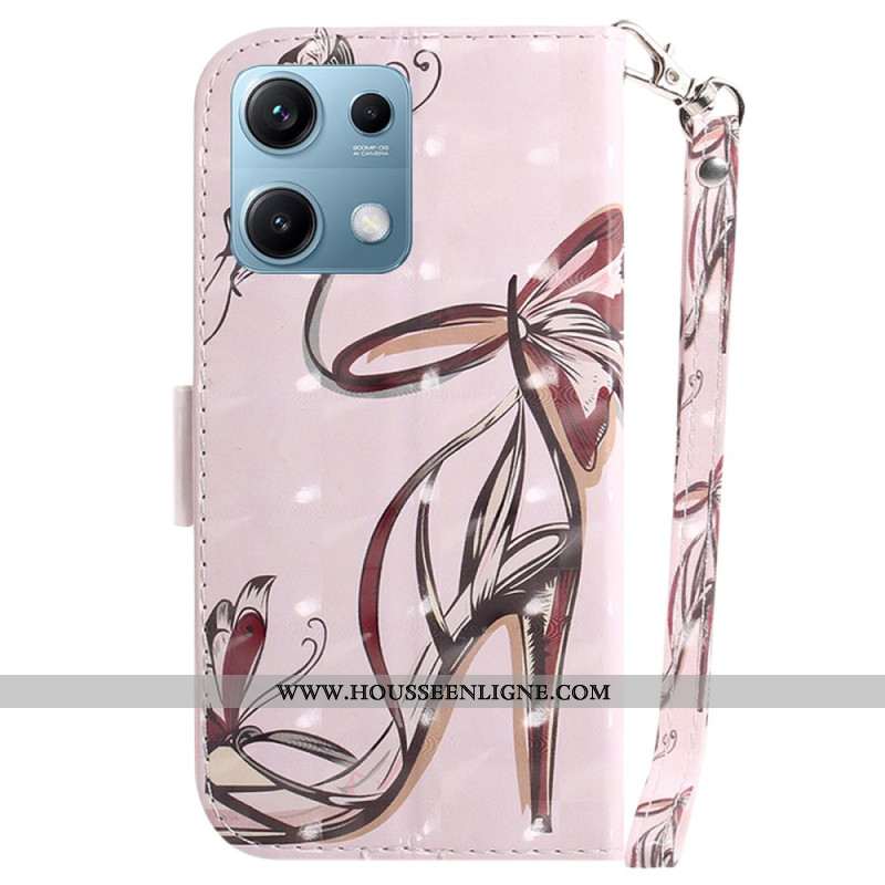 Housse Xiaomi Redmi Note 14S Escarpin à Lanière