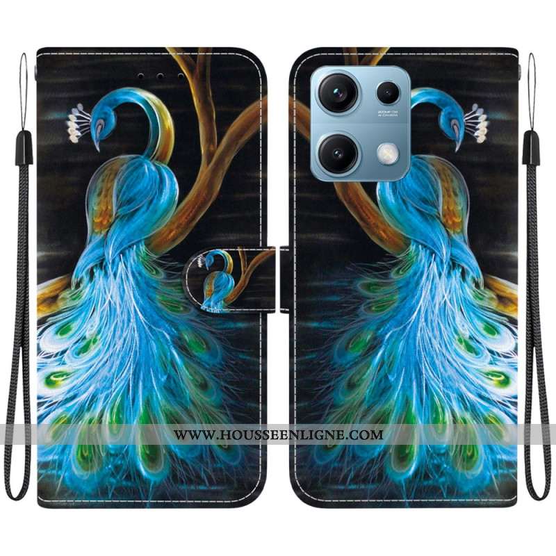 Housse Xiaomi Redmi Note 14S Motif Paon