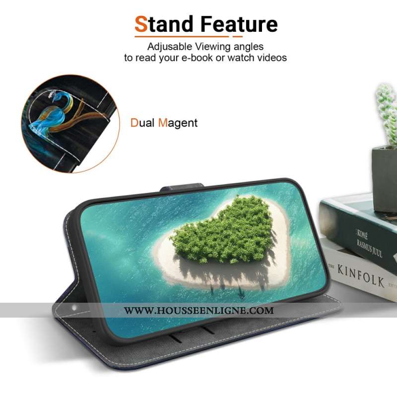 Housse Xiaomi Redmi Note 14S Motif Paon