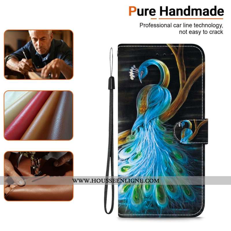 Housse Xiaomi Redmi Note 14S Motif Paon