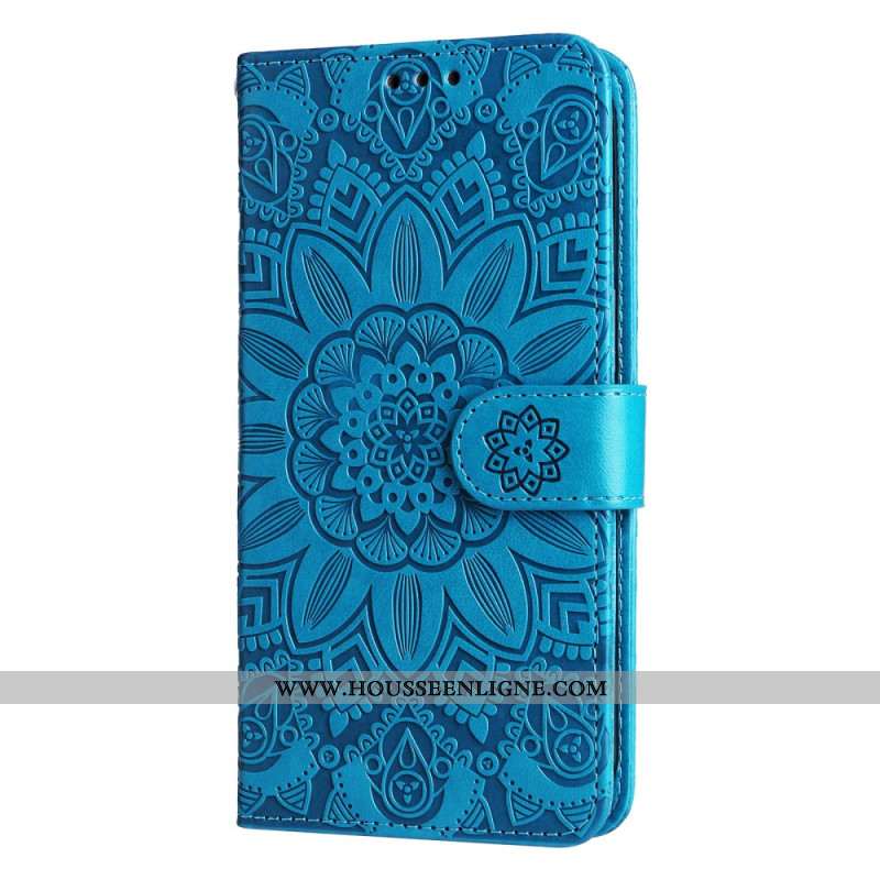 Housse Xiaomi Redmi Note 14S / Note 13 Pro 4G / Poco M6 Pro 4G Mandala à Lanière