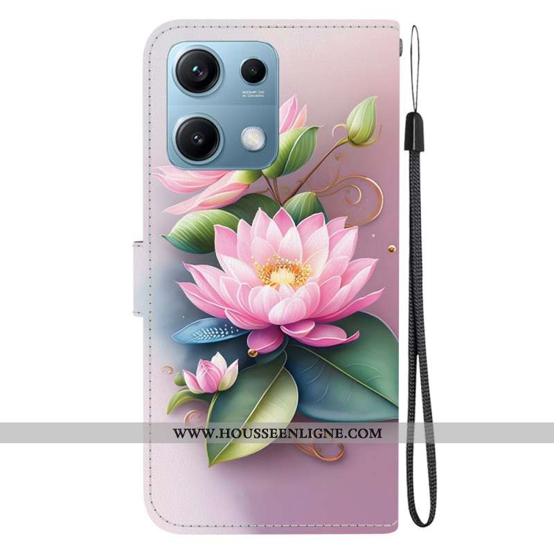 Housse Xiaomi Redmi Note 14S Nénuphards