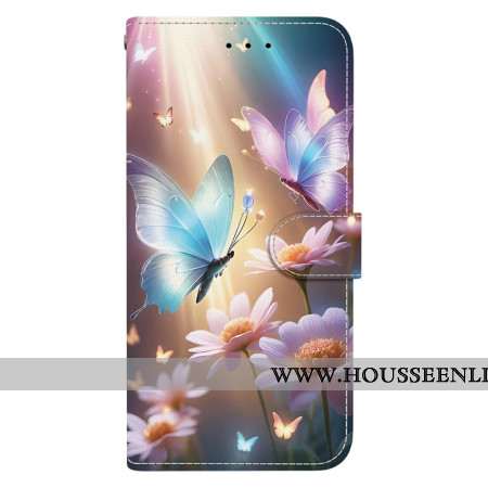 Housse Xiaomi Redmi Note 14S Papillons sous la Lumière