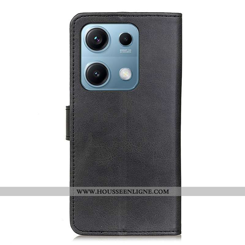 Housse Xiaomi Redmi Note 14S Simili Cuir Mat