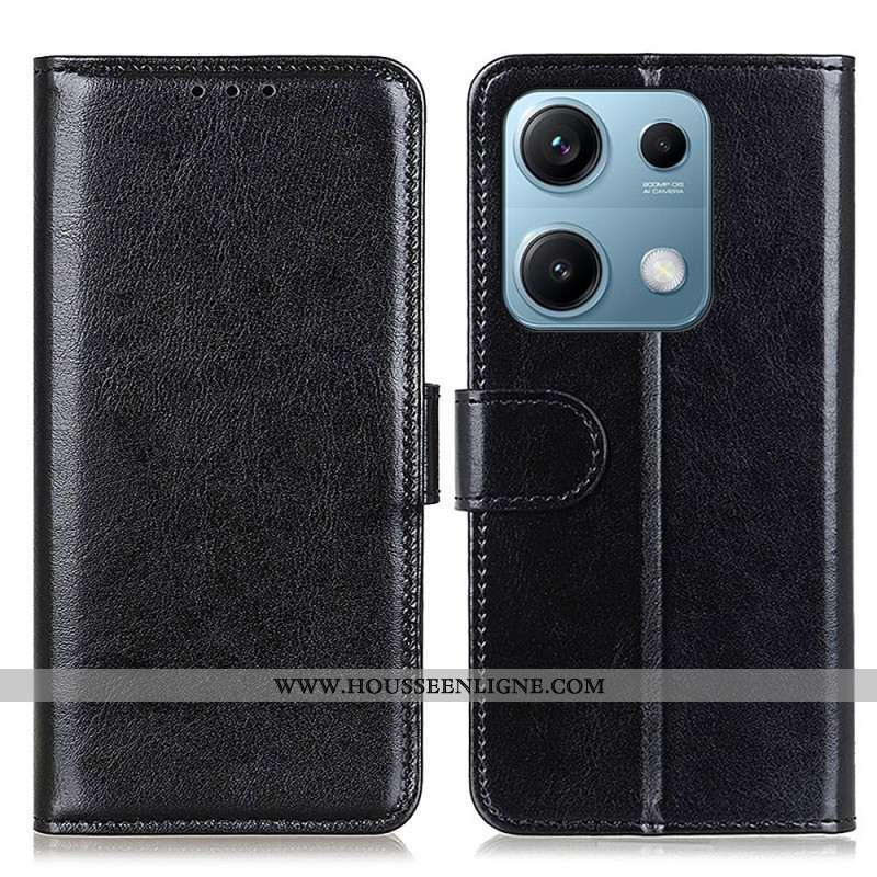 Housse Xiaomi Redmi Note 14S Simili Cuir Verni