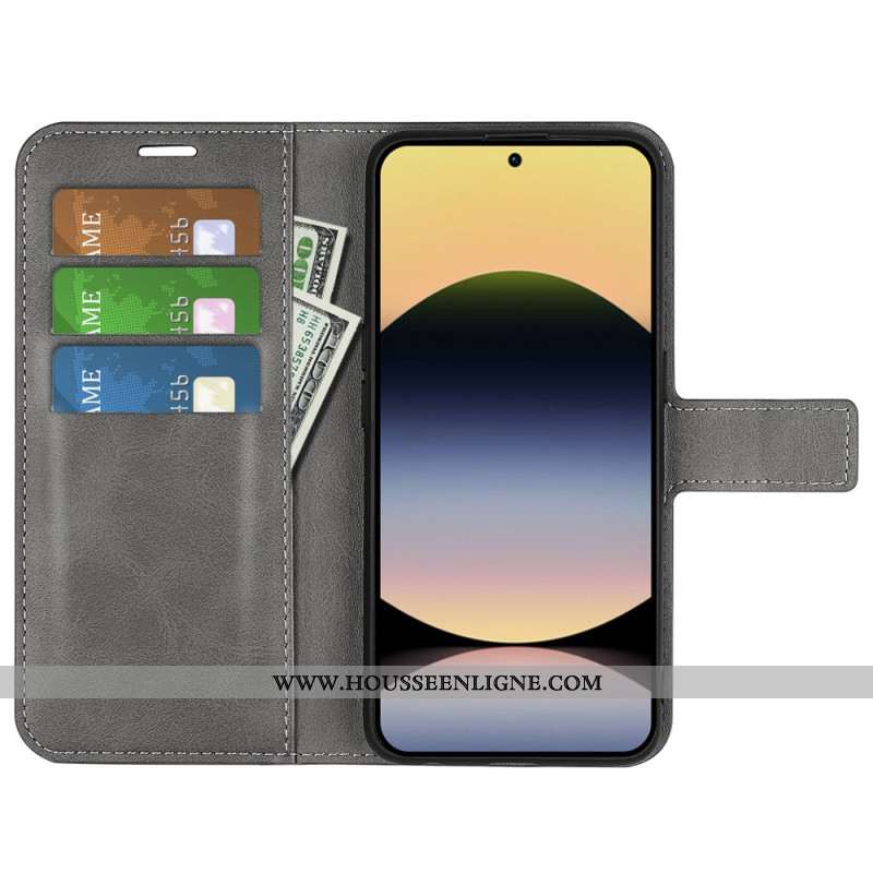 Housse Xiaomi Redmi Note 14S Style Cuir